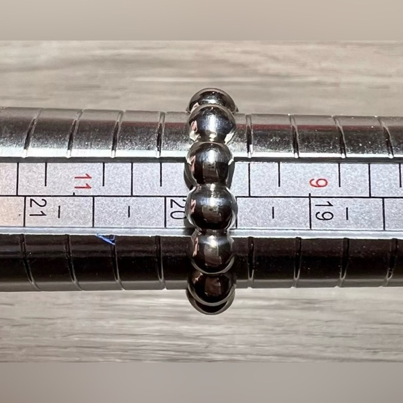 Designer Signed Jay King Sterling Silver Iron Mountain Turquoise Ring, Size 10 - Picture 10 of 10